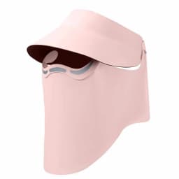 Hollow Top Large Brim Sun Hat Magnetic Lightweight Ice Silk Face Cover UV Protection Detachable Full Face Mask Beach Activities