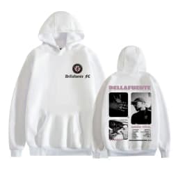 Rapper Dellafuente Album Tour 2025 Graphic Pullover Men Clothing Fashion Hip Hop Music Sweatshirt High Quality Oversized Hoodies