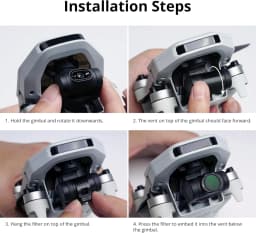 Potensic Original CPL Polarizer for ATOM 2 Camera Drone Only (Do Not Fit to ATOM SE, ATOM LT, ATOM) Drone Lens Accessory