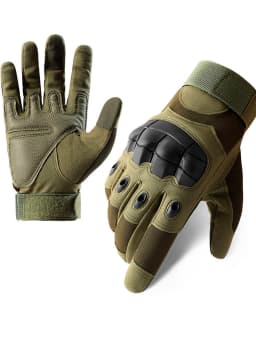 1 pair Winter Men Tactical Gloves Thick wear-resistant Full Finger Gloves Touch Screen Waterproof Sport Motorcycle Gloves Hot