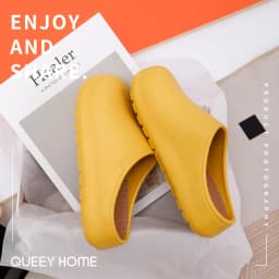 Summer New EVA Cool Slippers for Home Bathroom Comfort, Anti slip Fashion, Versatile Couple Wearing Slippers for Women