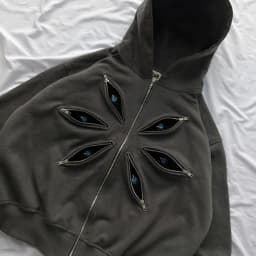 Gojo Satoru Six Eye Graphic Hoodies Oversized Punk Gothic Casual Hoodie Sweatshirts Harajuku Streetwear Y2k Men Women Clothing