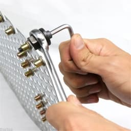 Manual Rivet Screw Riveter Rivet Nut Tool Adapter M3 M4 M5 M6 M8 M10 M12 Metal License Plate Simple Installation 11pc