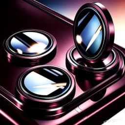 3D Metal Lens Protector Glass For iPhone Duo 18 Pro 18 Pro Max 17 Alloy Back Camera Ring Cover For iPhone 17 Pro 16 Pro Max Lens