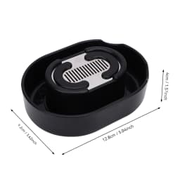 Manual Push Type  Rinser Cleaner  Rinser Manual Push Type Cleaner for Beard Shaving No Electricity Required Black