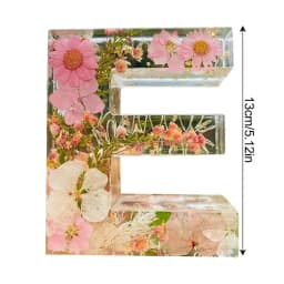 Dry Flower Letter Lamp Luminous Alphabet LED Light Decororation Night Light for Home Wedding Birthday Christmas Party Decoration