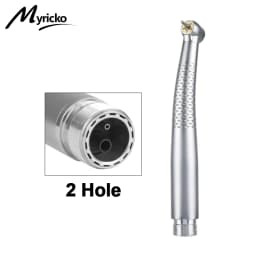 Dental 5 LED Light High Speed Handpiece Shadowless E-Generator Air Turbine Dentist Tips 2/4 Holes 5 Water Spray Equipment