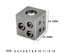 Dapping Block Professional Jeweler Metal Forming Shaping Tool for Jewelry Making