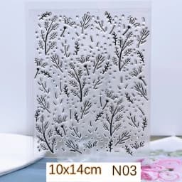 Polymer Clay Texture DIY Pottery Clay Jewelry Emboss Tree Leaf Flower Stamp Soft Pottery Polymer Clay Tools Mandala Plants Stamp