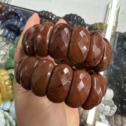 AAA Natural Stone Good Quality Black Onxy Crystal Strawberry Sodalite 12*24mm Bracelet Bangle Charm Fashion Couple Gift Jewelry