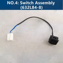 Original Makita Parts Switch Assembly Transfer Rod Hammer Box Assembly Stator For Makita DTD171 Rechargeable Impact Screwdriver