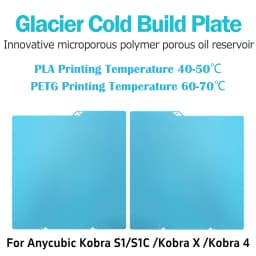 Cool Plate For Bambu Lab P2S Build Plate X1 P1 A1 H2D Spring Steel Double Sided Printing For Anycubic Kobra S1 Kobra 3 Kobra X/4