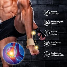 5-20PCS Kinesiology Wrap Tape for Ankle Breathable Athletic Tape Elastic Sports Strips Prevent Ankle Sprain Kinesiology Patch