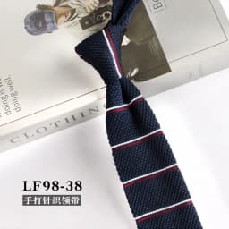New Trendy British Casual Knitted Ties For Men Narrow Flat 6cm Width Striped Neckties College Boys Shirt Accessories Suit Cravat