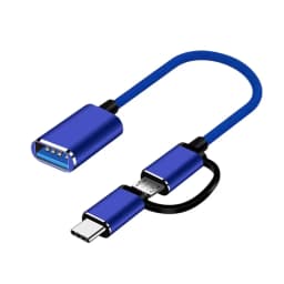 Type-C OTG  Cable Adapter USB to Type C Adapter Connector for Xiaomi Samsung S20 Huawei OTG Data Cable Converter for MacBook Pro