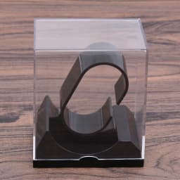 Watch Packaging Box Plastic Transparent Watch Stand Rack General Showcase Shelf Portable Wrist Watch Storage Box Jewelry Display
