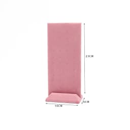 High End Pink Velvet Jewelry Display Props Ring Earrings Holder Necklace Bracelet Tray Organizer Jewelry Store Window Display