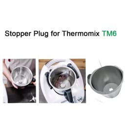 Main Pot Stopper Plug for Thermomix TM6 Slow Cooker Pot Sealed Boiled Water Blade Replace