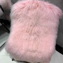 Mongolian Fur Jacket Stand Collar Women's Mongolian Fur Coat Winter Warm Winter Natural Fur Cloth 908