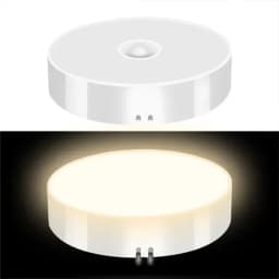 PIR Motion Sensor LED Night Light USB Rechargeable Night Lamp For Kitchen Cabinet Wardrobe Lamp Staircase Wireless Closet Light