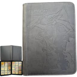 Card Binder with 9 Pocket Trading Card Album Display Binder Loading Pocket Holder for Pokemon PTCG TCG Yugioh MTG Game Card Book