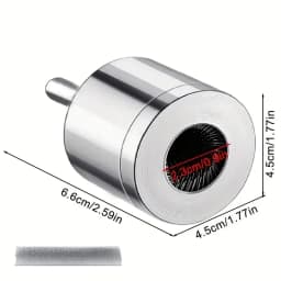 1pc 15/22mm Copper Tube Cleaning Brush Multi-Purpose Plumbing Pipe Power Drill Metal Cleaning Tools With 1 Replace Brush