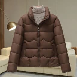 2027 Winter Parkas Women Down Cotton Jacket V-neck Large Fur Collar Belt Mid Length Cotton-padded Coat Female Outerwear Overcoat