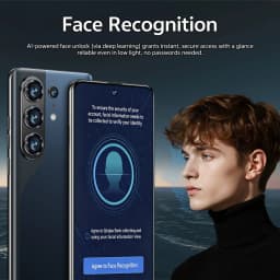 K-Touch C26 Ultra Mobile Phones Smartphone Android 15 Cell Phone 5G Dual Sim 7.3 HD 22GB 2TB 8000mAh Face Unlock 16+48MP Camera Global Version Cellphones For Men Women
