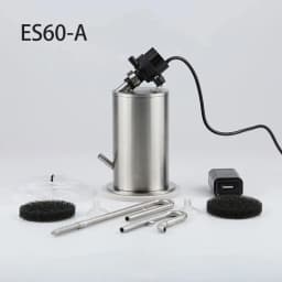 304 Stainless Steel Filter Barrel with Water Pump for Plant Aquarium Fish Tank