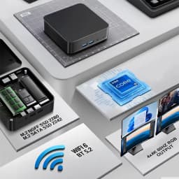 Brand New Windows 11 Mini PC Intel Core I9 10980HK MINI PC 16GB 32GB DDR4 2048GB SSD WIFI 6 BT5.2 Gaming MINI PC