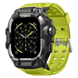 Band Case for Apple Watch Ultra 4/3 49mm 46mm 45mm 44mm TPU Bracelet Metal Cover for Iwatch 11 10 9 8 7 6 5 4 SE Tactical Strap