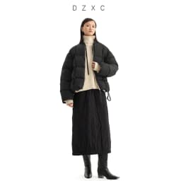 2026 Winter Short Puffer Jacket for Women, Petite Coat, White Duck Down, Thickened for Warmth