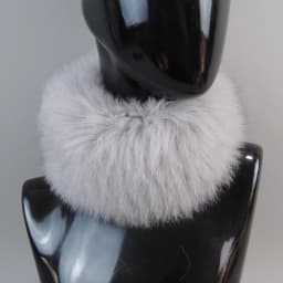 Natural Good Elastic Knitted Genuine Real Fox Fur Ring Scarves Warm Fox Fur Headband New Women Winter Fashion Real Fox Fur Scarf