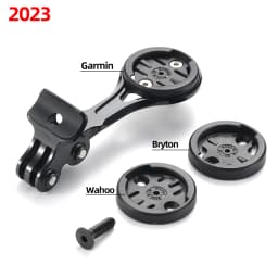 2023 Trek New Madone Integrated Handlebar Garmin Wahoo Bryton Stages Gopro Camera Headlight Combo Mount Holder Bracket Support