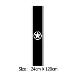 1pc Hood Car Sticker Personalized Stripe Stickers Auto Modified Body Sticker Car Accessories Decoration Covering Film