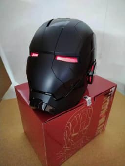New War Machine Iron Man Helmet Mk5 Mk50 M17 Helmet Mask 1:1 Openable Voice Control Adult Cosplay Collection Ornament Gift