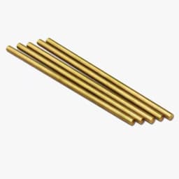 Dia 3mm 5mm 6mm 7mm 8mm 10mm Exquisite Brass Rod Beautiful Mosaic Rivet Knife Decoration Handle Metal Brass Round Bar