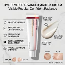 Original Korean Centella Madeca Cream Time Reverse Advanced Fast Absorbing Daily Nourishing Moisturizer Beauty Skin Care Product