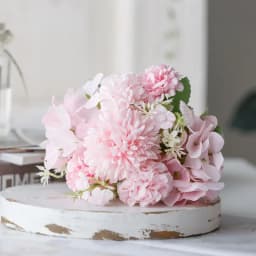 Nordic Artificial Flower Hydrangea Holding Wedding Bouquet Silk Flower for Home Party Table Decoration Fall Decorations Fake Flo