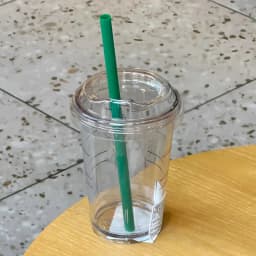 Portable Minimalist Transparent Water Cup for Female Couples Transparent Plastic Straw Cup Cold Water Bottles Drinkware