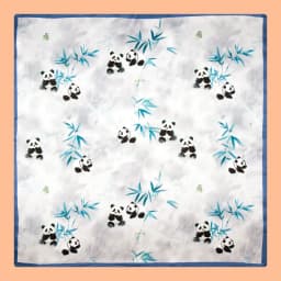 53 65 85cm 100% Real Silk Neck Scarves Woman Modern Square Classic Top Luxury Fall Scarf Kerchief Gift for Girls Leopard Print
