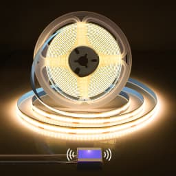 LED Makeup Lamp USB Rechargeable Lamp 5V LED Strip Light with Touch Sensor Dimmable Swtich for Bathroom Mirror Backlight Decor
