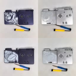 For Gba Sp Game Console Shell Gba Sp Limited Edition Shell Gba Sp Shell Limited Replacement Shell Gba Sp Protective Shell