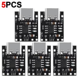 1-20Pcs TP4056 3.7V Lithium Battery Charging Discharging Board With Protection Type-C USB Type C Li-ion Battery Charging Board