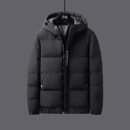 Men New Embroidered Cotton Padded Coat Men Slim Fit Parkas Men Outdoor Casual Cold Proof Jacket Autumn Winter Fashion Parkas