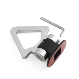 2 Car Style Trailer Hooks Designs,Decorative Car Sticker,Front Rear Trailer,Racing Ring Simulation,Vehicle Trailer Hook