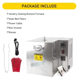 800 Constant 1200 Sectional Temperature Control Burnout Oven Mold Digital Display Wet Dry Plaster Furnace Permanent