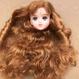 Licca Doll Head Princess DIY Toy Rare Collection Long Hair Doll Parts 1/6 Princess Doll Accessories Colorful Hair Doll Heads