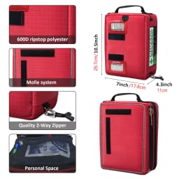Large Multi-functional Outdoor IFAK Survival Equipment First Aid Kit Emergency Survival Kit Trauma Bag for Work Travel Hiking