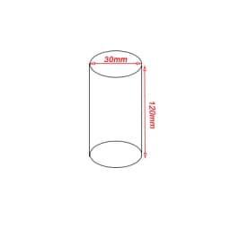 Clear Acrylic Column Sheet Stamping Block Cosmetics Display Stand Photography Props Ornaments Rings Jewelry Holder Perfume Riser